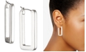 Lauren Ralph Lauren Geometric Link Hoop Earrings